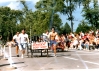 Bed Races during Burger Fest